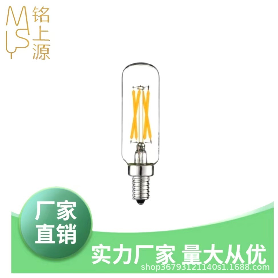 定制LED灯泡T25/T6110-130V管灯丝螺口照明节能灯护眼球泡爱迪生